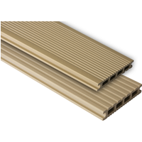 Kovalex Terrassendielen 'Exklusiv' sand matt 4000 x 145 x 26 mm