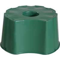 GARANTIA Sockel für Regentonne rund 510 l tannengrün