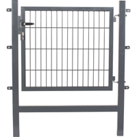 Gartentor 'Bent Easy' Stahl anthrazit 100 x 80 cm
