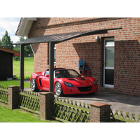 Ximax Einzelcarport 'Portoforte Typ 60 MR' mattbraun 270 x 495 x 298 cm