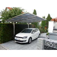 Ximax Einzelcarport 'Linea Typ 60 SC' edelstahlfarben 273 x 495 x 294 cm
