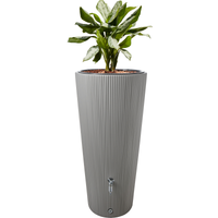 GARANTIA Regentonne 'Linus' zinkgrau 220 l