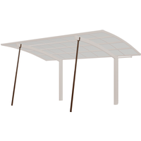 Ximax Stützstange für Carports 'Standard' Aluminium mattbraun 169,4 x 4 x 3,5 cm