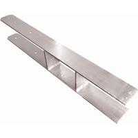 Karibu Karibu H-Pfostenanker für Carports und Pavillons 9 x 9 cm