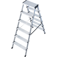 Krause Doppelstufenleiter 'Dopplo' 2 x 6 Stufen 285 cm