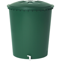 GARANTIA Regentonne 'Basic-Line' tannengrün 210 l mit Hahn