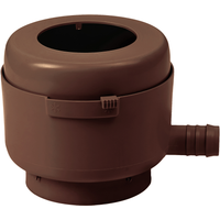 GARANTIA Regensammler braun für Fallrohrgrößen 7-10 cm