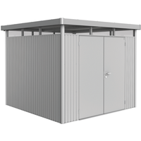 Biohort Gerätehaus 'HighLine H4' silbern 275 x 275 x 222 cm