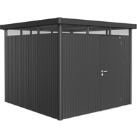 Biohort Gerätehaus 'HighLine H4' dunkelgrau 275 x 275 cm
