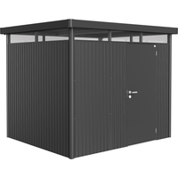 Biohort Gerätehaus 'HighLine H5' dunkelgrau mit Einzeltür 275 x 315 x 222 cm