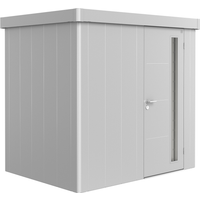Biohort Gerätehaus 'Neo 1B' silber-metallic 236 x 180 cm mit Standardtür