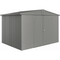 Biohort Gerätehaus 'Europa 5' 316 x 228 cm Quarzgrau metallic