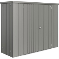 Biohort Geräteschrank 3, 227 x 83 cm Quarzgrau metallic