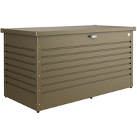Biohort Gartenbox 'FreizeitBox 160' Stahl bronzefarben 160 x 83 x 79 cm