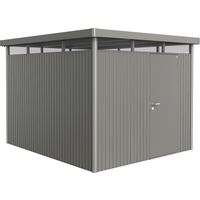 Biohort Gerätehaus 'HighLine 5' 275 x 315 cm Quarzgrau metallic