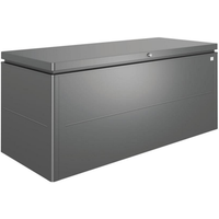 Biohort Gartenbox 'LoungeBox 200' Stahl dunkelgrau 200 x 88,5 x 84 cm
