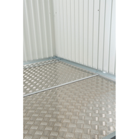 Biohort Bodenplatte für Gerätehaus "Avantgarde" Aluminium Gr. M