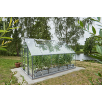 halls-gewaechshaus-universal-128-257-x-384-cm-mit-3-mm-blankglas-aluminiumfarben