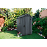 Keter Gerätehaus 'Darwin 6x4' grau/anthrazit 125,8 x 184,5 x 205,1 cm