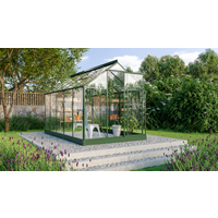 Vitavia Gewächshaus 'Triton 6200' 190,4 x 315 cm mit 3 mm Sicherheitsglas smaragdfarben