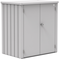 Biohort Terrassenschrank 'Romeo' Gr. L silber-metallic 132 x 140 x 87 cm