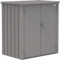 Biohort Terrassenschrank 'Romeo' Gr. L quarzgrau-metallic 132 x 140 x 87 cm