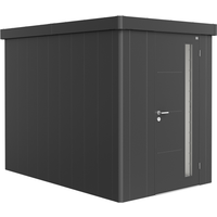 Biohort Gerätehaus 'Neo 3A' dunkelgrau-metallic 180 x 292 cm mit Standardtür