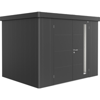 Biohort Gerätehaus 'Neo 2C' dunkelgrau-metallic 292 x 236 cm mit Doppeltür
