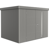 Biohort Gerätehaus 'Neo 2C' quarzgrau-metallic 292 x 236 cm mit Doppeltür