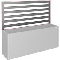 Biohort Rankgitter dunkelgrau für Hochbeet Gr. 200