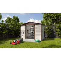 yardmaster-metallgeraetehaus-brandenburg-106tbsl-taupe-303-x-197-x-224-cm-mit-bodenrahmen