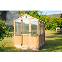 Westmann Gewächshaus 'Paul' 204 x 238 cm mit 6 mm naturfarben