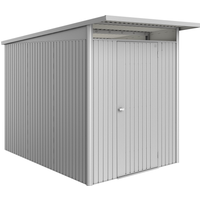 Biohort Gerätehaus 'AvantGarde Eco' Gr. A3 silber-metallic 180 x 300 cm mit Standardtür