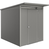 Biohort Gerätehaus 'AvantGarde Eco' Gr. A2 quarzgrau-metallic 180 x 260 cm mit Standardtür