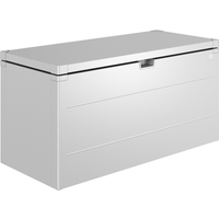Biohort Gartenbox 'StyleBox 140' Stahl silbern 140 x 71 x 60 cm