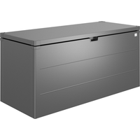 Biohort Gartenbox 'StyleBox 170' Stahl dunkelgrau 170 x 81 x 70 cm
