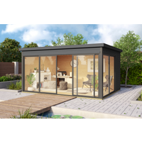 Weka Gartenhaus '412 Gr.2' anthrazit 418 x 239,4 x 321,9 cm