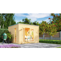 Weka Gartenhaus 'P 285' naturfarben 300 ... Weka Gartenhaus 'P 285' naturfarben 300 ...