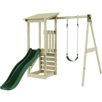 Rebo Spielturm 'Lyon' Sockelmaße 242,2 x 119,5 x 242,2 cm