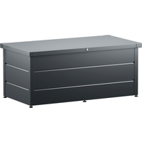 EcoStar Gartenbox Stahl anthrazit 166 x 87,5 x 72,5 cm
