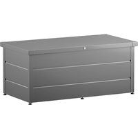 EcoStar Gartenbox Stahl grau 166 x 87,5 x 72,5 cm