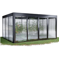 SunElements Gewächshaus 'SunGarden Select 4.3' 443 x 338 cm mit 10 mm Doppelstegplatten anthrazit-metallic