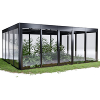 SunElements Gewächshaus 'SunGarden Infinity 5.4' 548 x 443 cm mit 6 mm Acrylglas anthrazit-metallic