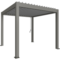Biohort Pergola Gr. 3 quarzgrau 312 x 312 cm