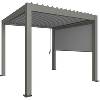 Biohort Sonnenschutzrollo quarzgrau-metallic 4 m