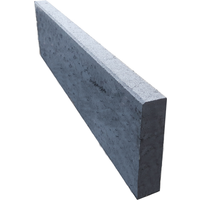 EHL Rasenkante schwarz 6 x 100 x 25 cm