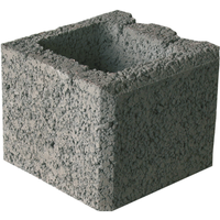 EHL Mauerstein 'Planomur' grau 25 x 25 x 20 cm