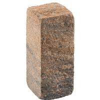 Diephaus Mauerstein 'T-Wall Pico' Beton muschelkalkfarben 20 x 10 x 10 cm