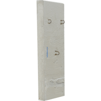 EHL L-Stein Ecke Beton grau 100 x 100 x 205 cm