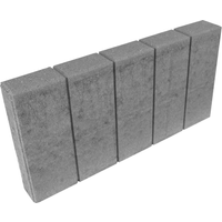 Palisade 'Palibord Lima' grau 50 x 25 x 6 cm